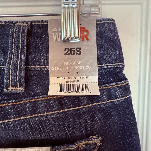 Ariat NWT FR Jeans Cat 2 Women’s 25S (actual 28x30) MidRise Bootcut Blue Quartz - Picture 7 of 15
